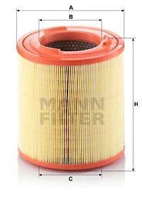 Oro filtras MANN-FILTER C 18 149/1