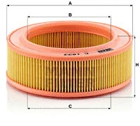 Oro filtras MANN-FILTER C 1833
