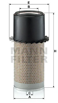 Oro filtras MANN-FILTER C 18 436