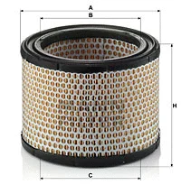 Oro filtras MANN-FILTER C 1989/1