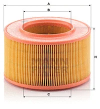 Oro filtras MANN-FILTER C 1996