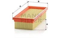 Oro filtras MANN-FILTER C 2039