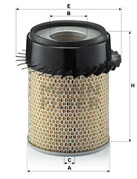 Oro filtras MANN-FILTER C 21 317