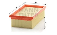 Oro filtras MANN-FILTER C 2163