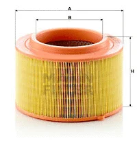 Oro filtras MANN-FILTER C 22 024