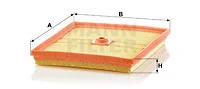 Oro filtras MANN-FILTER C 22 035