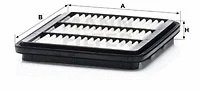 Oro filtras MANN-FILTER C 2214