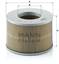 Oro filtras MANN-FILTER C 22 267