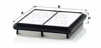 Oro filtras MANN-FILTER C 2229