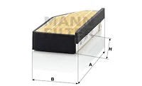 Oro filtras MANN-FILTER C 2243/1