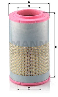 Oro filtras MANN-FILTER C 22 478/1