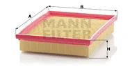 Oro filtras MANN-FILTER C 2256/2