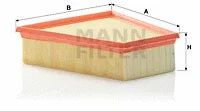 Oro filtras MANN-FILTER C 2295/3