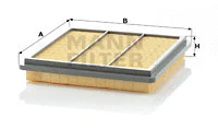 Oro filtras MANN-FILTER C 2332