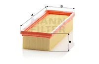 Oro filtras MANN-FILTER C 2341