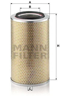 Oro filtras MANN-FILTER C 23 440/3