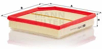 Oro filtras MANN-FILTER C 24 051/1