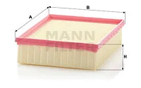 Oro filtras MANN-FILTER C 24 123/2