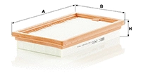 Oro filtras MANN-FILTER C 2420