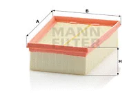 Oro filtras MANN-FILTER C 2433/2