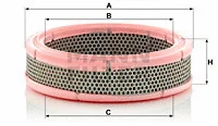 Oro filtras MANN-FILTER C 2443
