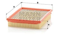Oro filtras MANN-FILTER C 2452