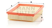 Oro filtras MANN-FILTER C 2490