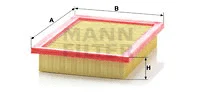 Oro filtras MANN-FILTER C 2496