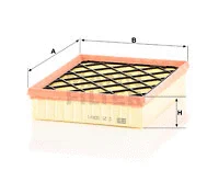 Oro filtras MANN-FILTER C 25 008/1