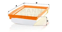 Oro filtras MANN-FILTER C 25 033