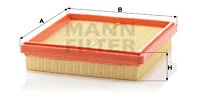 Oro filtras MANN-FILTER C 25 153