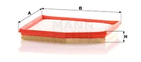 Oro filtras MANN-FILTER C 2558/5