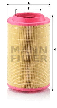 Oro filtras MANN-FILTER C 25 860/6