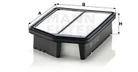 Oro filtras MANN-FILTER C 26 022