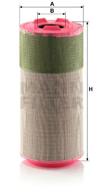 Oro filtras MANN-FILTER C 26 1100