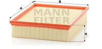 Oro filtras MANN-FILTER C 26 168/2