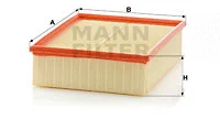 Oro filtras MANN-FILTER C 26 206/1