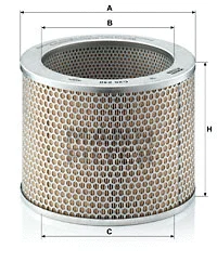 Oro filtras MANN-FILTER C 26 240