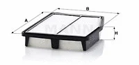 Oro filtras MANN-FILTER C 27 042