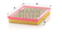Oro filtras MANN-FILTER C 2733