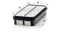 Oro filtras MANN-FILTER C 2736/1