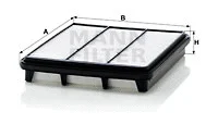Oro filtras MANN-FILTER C 2743