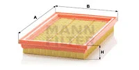 Oro filtras MANN-FILTER C 2748