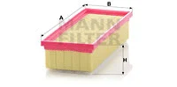 Oro filtras MANN-FILTER C 2774/1