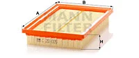 Oro filtras MANN-FILTER C 28 005