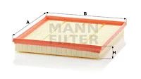 Oro filtras MANN-FILTER C 28 125