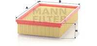 Oro filtras MANN-FILTER C 28 136/2