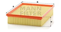 Oro filtras MANN-FILTER C 29 198