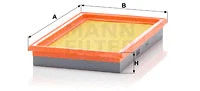 Oro filtras MANN-FILTER C 2964