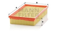 Oro filtras MANN-FILTER C 2982 KIT